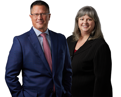 Photo:  Jeff Napoli & Leah Johnson - Hillsboro. Oregon Injury Attorneys